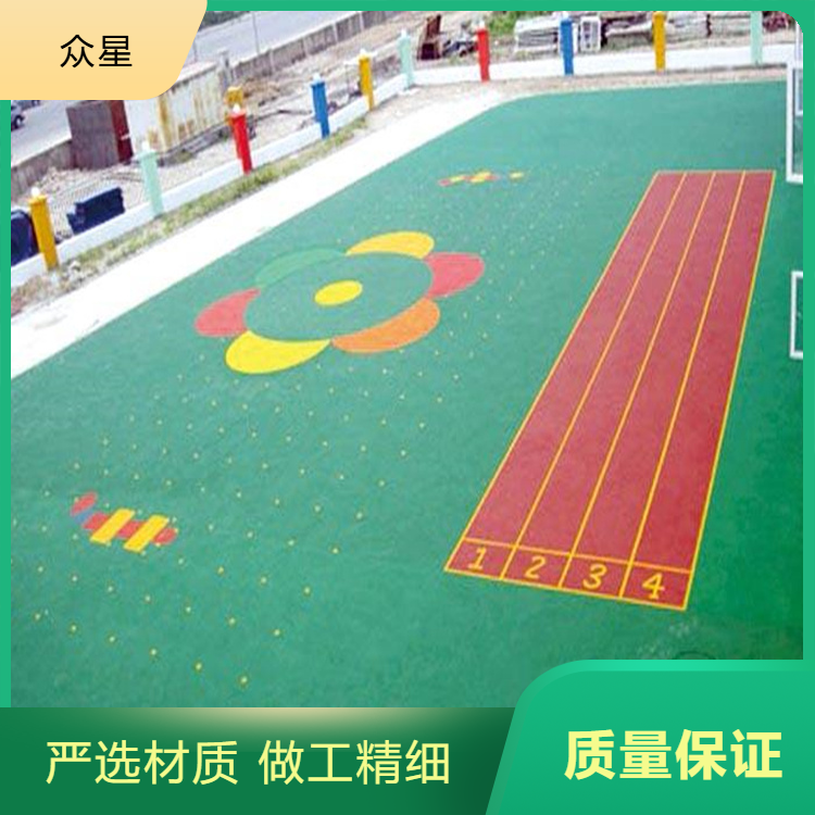 德州市橡胶跑道塑胶地坪 - 方案